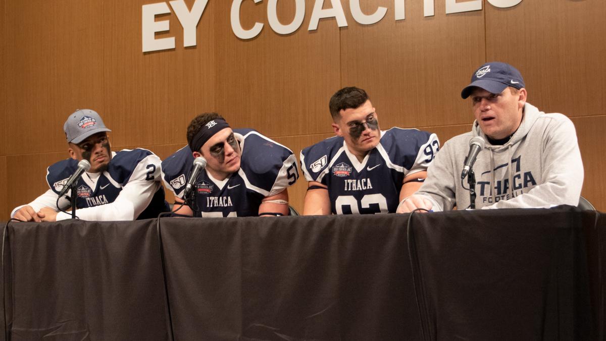 Coaches and players discuss Cortaca Jug game at postgame press conference