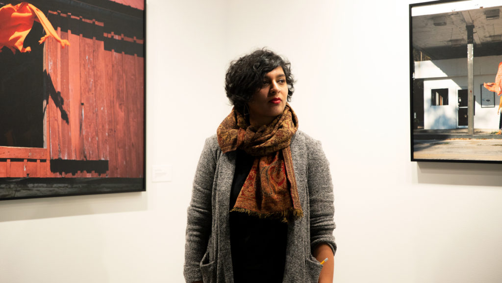 Assistant professor Lali Khalid’s photo exhibition is being displayed in the Roy H. Park School of Communications’ gallery until Jan. 7. There are 17 photos in the exhibition.