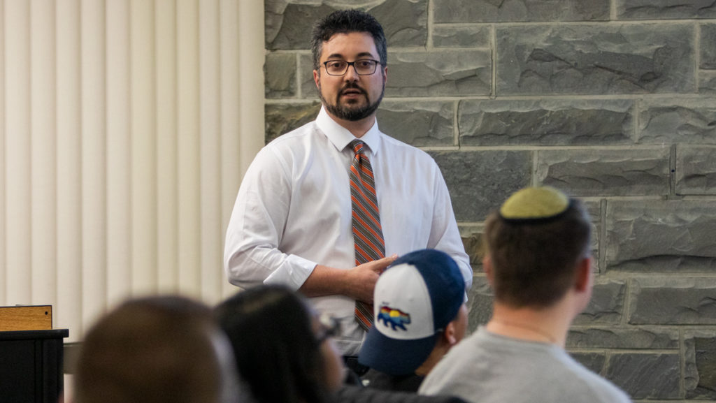 Guilherme Costa, vice president of legal affairs, met with the Student Governance Council on Nov. 18 to discuss the proposed changes. The new proposed policy prohibits employees from having intimate relationships with students because of the imbalance of power that exists within the relationship. 