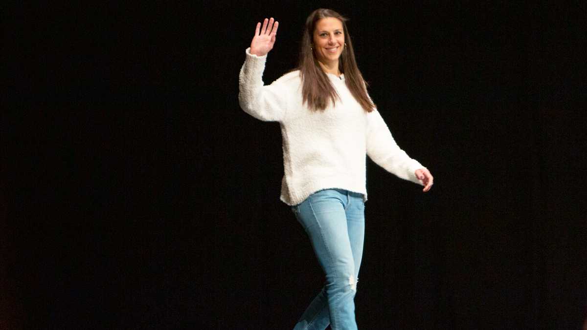 Soccer star Carli Lloyd speaks about career and equality