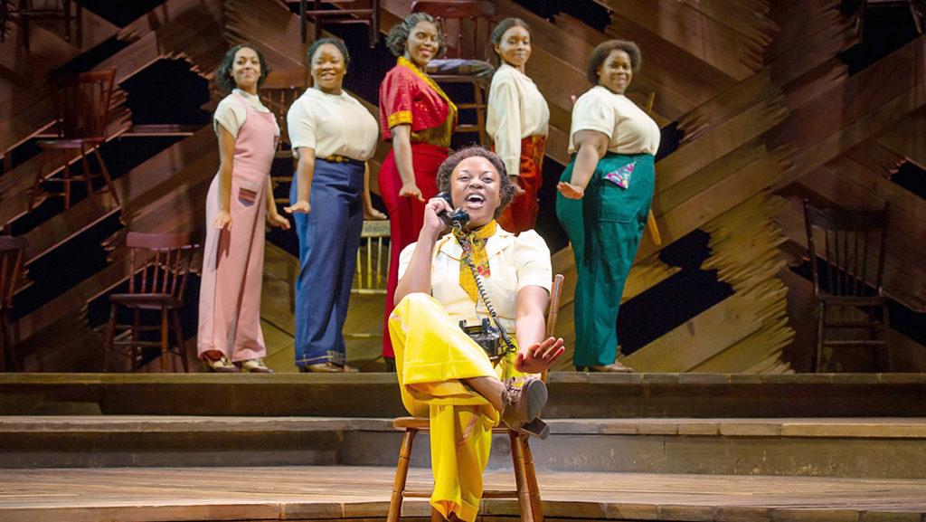 Mariah Lyttle ’19 performs with her fellow cast members as Celie in the tour revival of the winning broadway show “The Color Purple.” The tour started in October 2019 and runs until May 2020.