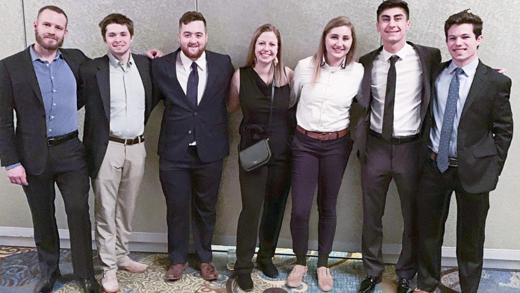 Senior Emily Sabo was one of 24 students, most of whom were upperclassmen, at the college who presented and attended the Eastern Athletic Trainers’ Association conference at the Foxwoods Resort Casino in Mashantucket, Connecticut.