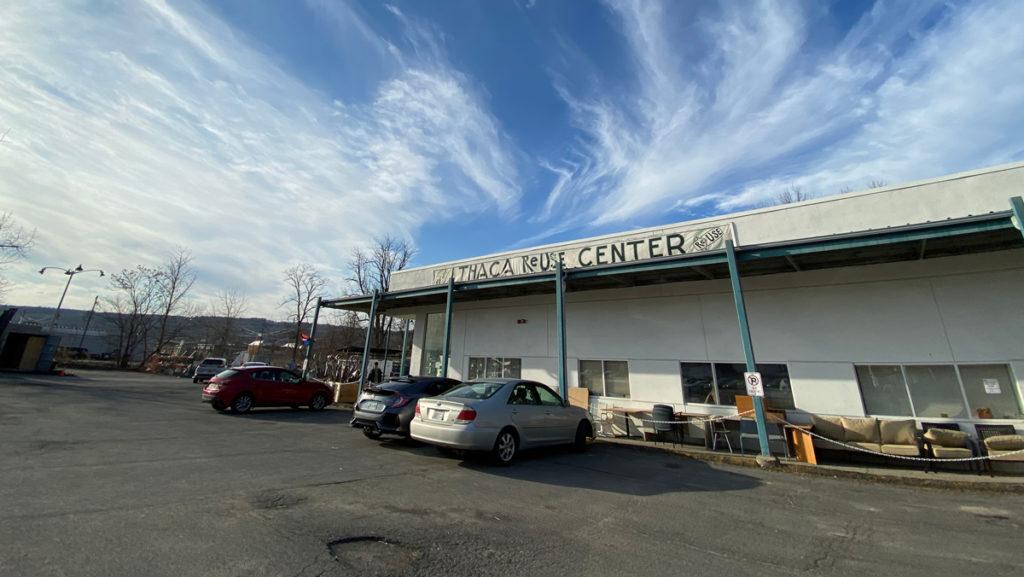 The Ithaca ReUse Center is a nonprofit organization that showcases second-hand items. The shop is closed until further notice due to COVID-19.