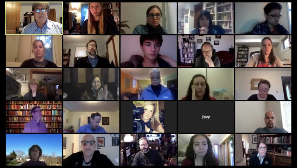 Members+of+the+Ithaca+College+Faculty+Council+participated+in+its+first+meeting+since+moving+to+online+learning+because+of+the+COVID-19+pandemic+April+7.