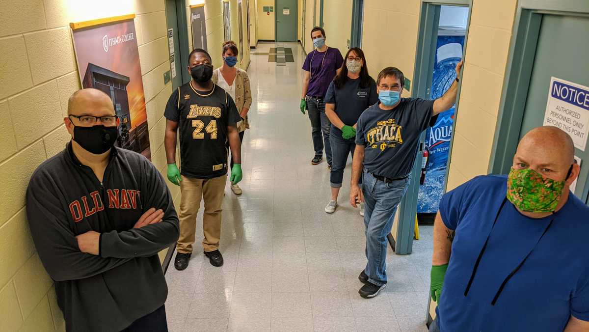 Center for Print Production makes masks for Ithaca community