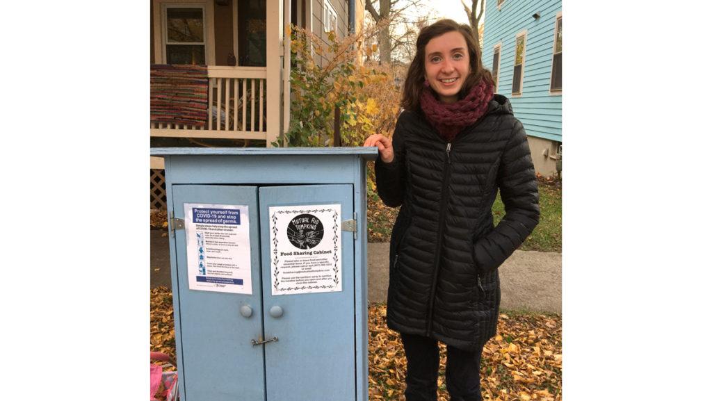 Food pantries on the Ithaca College campus and in Tompkins County work to combat food insecurity during the COVID-19 pandemic. 