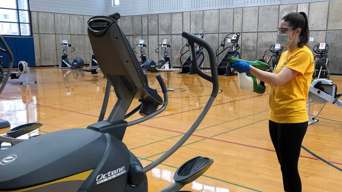 Fitness Center reopens with COVID-19 precautions
