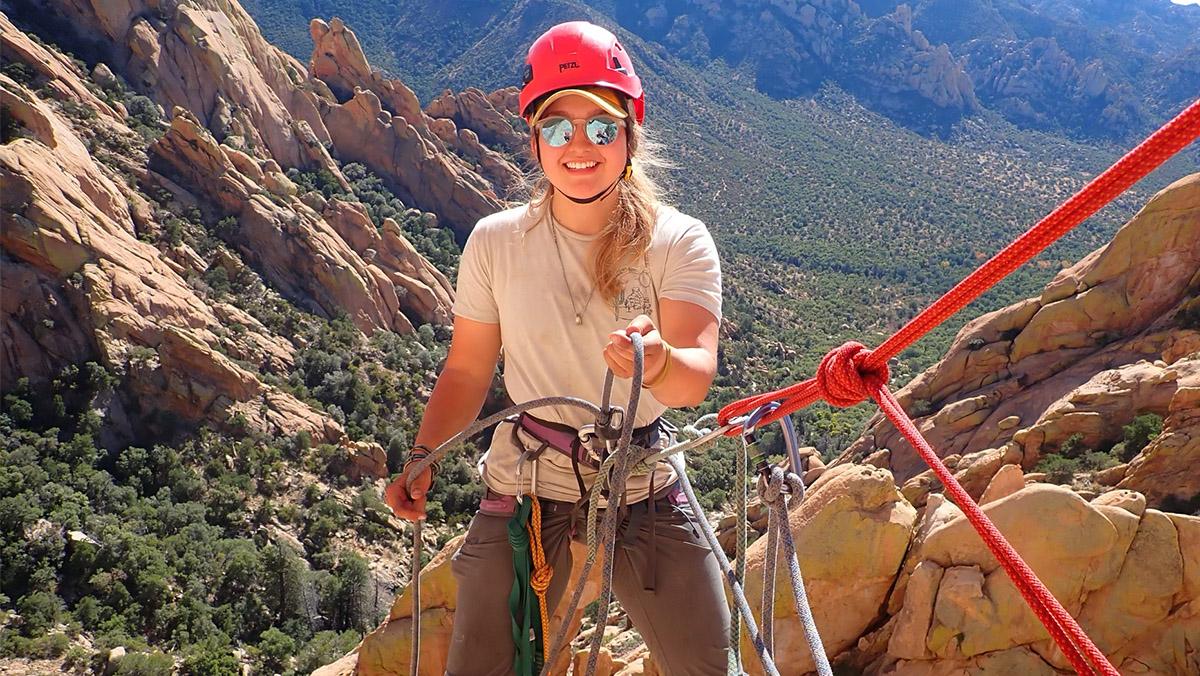 Softball player spends gap year off the grid gaining experience