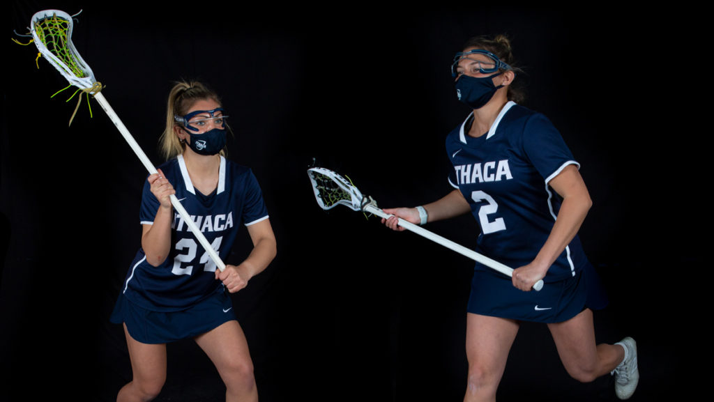 Senior Jacqui Hallack and junior Gill Hanson aim to help the womens lacrosse team keep their spot in the national rankings.