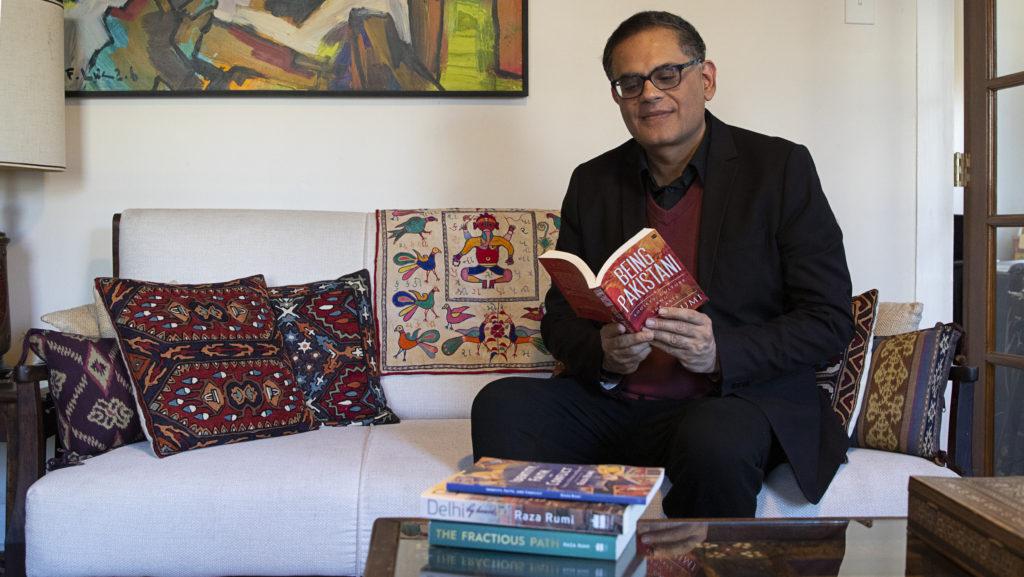 Raza Rumi, journalist and director of the Park Center for Independent Media, was featured in the March 16 reading.