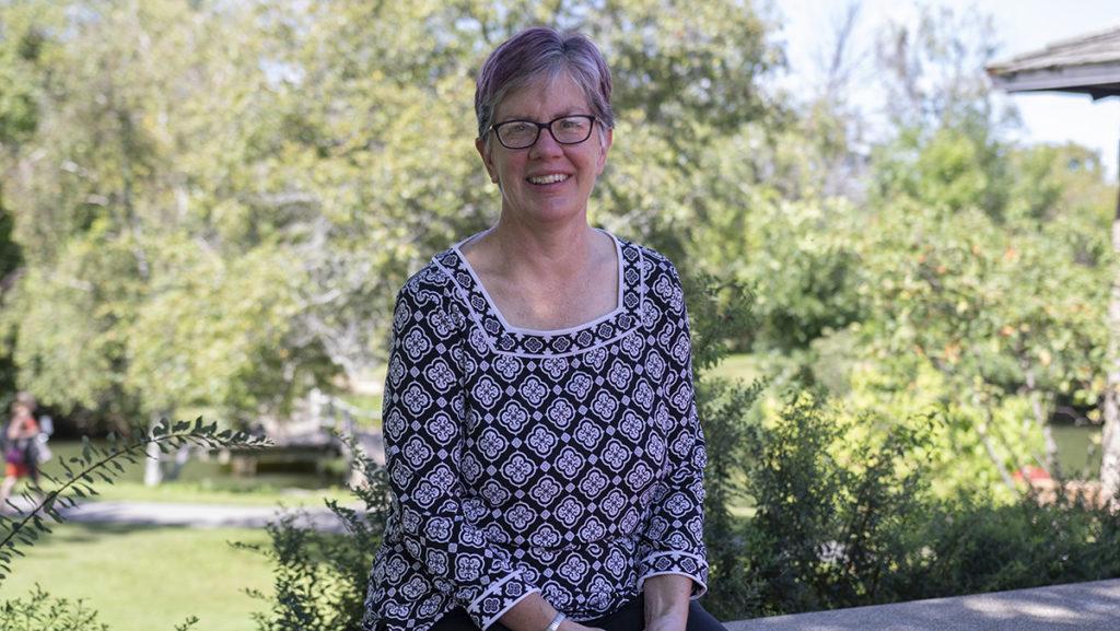 Mary Ann Erickson, associate professor in the Department of Gerontology, describes her enriching experience with meditation and how its positively influenced her. She encourages students to participate at the Noon Hour Meditation.