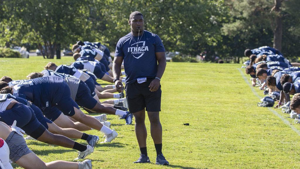 Defensive line coach for the Ithaca College football team, Kerry Grigsby, was hired July 26. Grigsby spent the last three years coaching for Concordia University in St. Paul, Minnesota. 