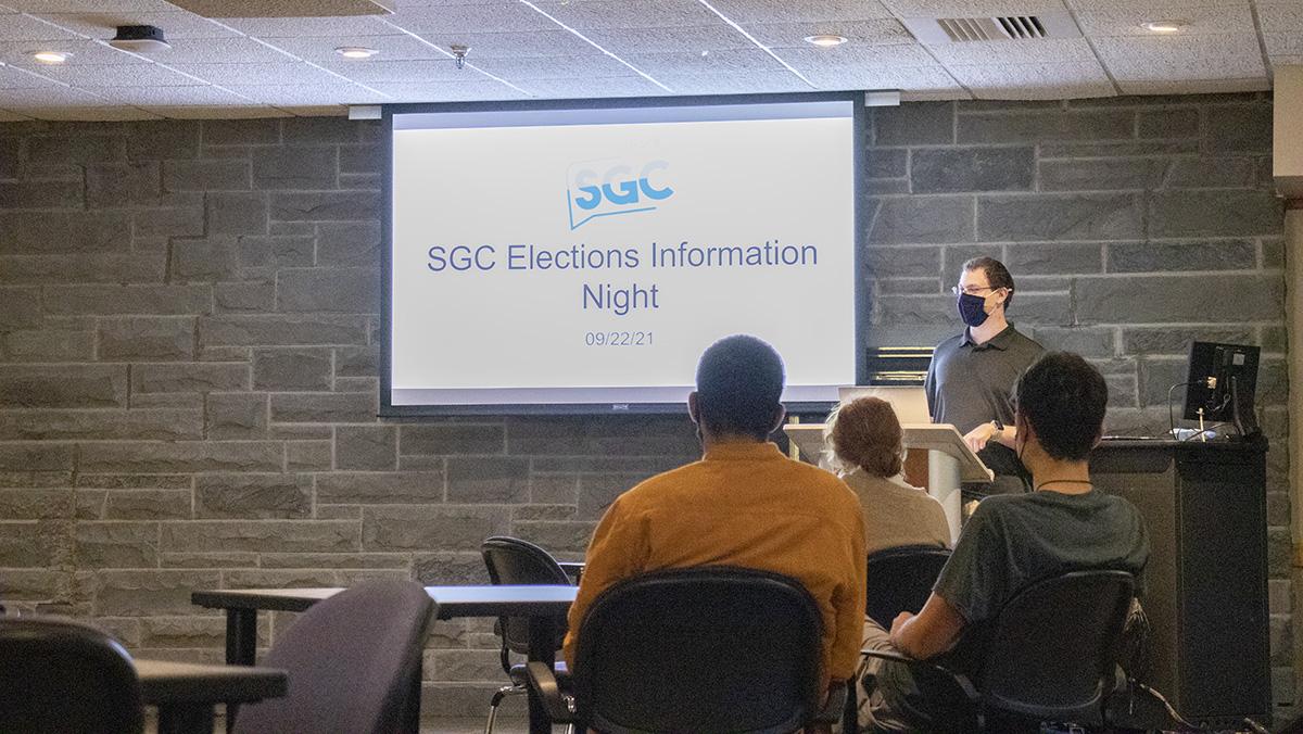 SGC holds platform presentations for upcoming elections
