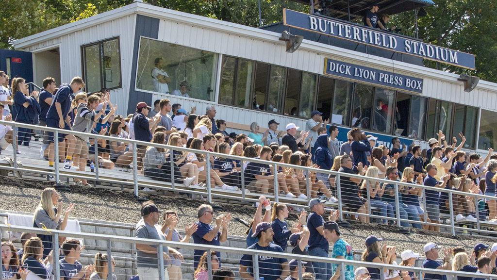 Ithaca College released its new spectator policy Aug. 31, setting guidelines for games on campus. The policy requires masks at indoor events but encourages them outdoors. 