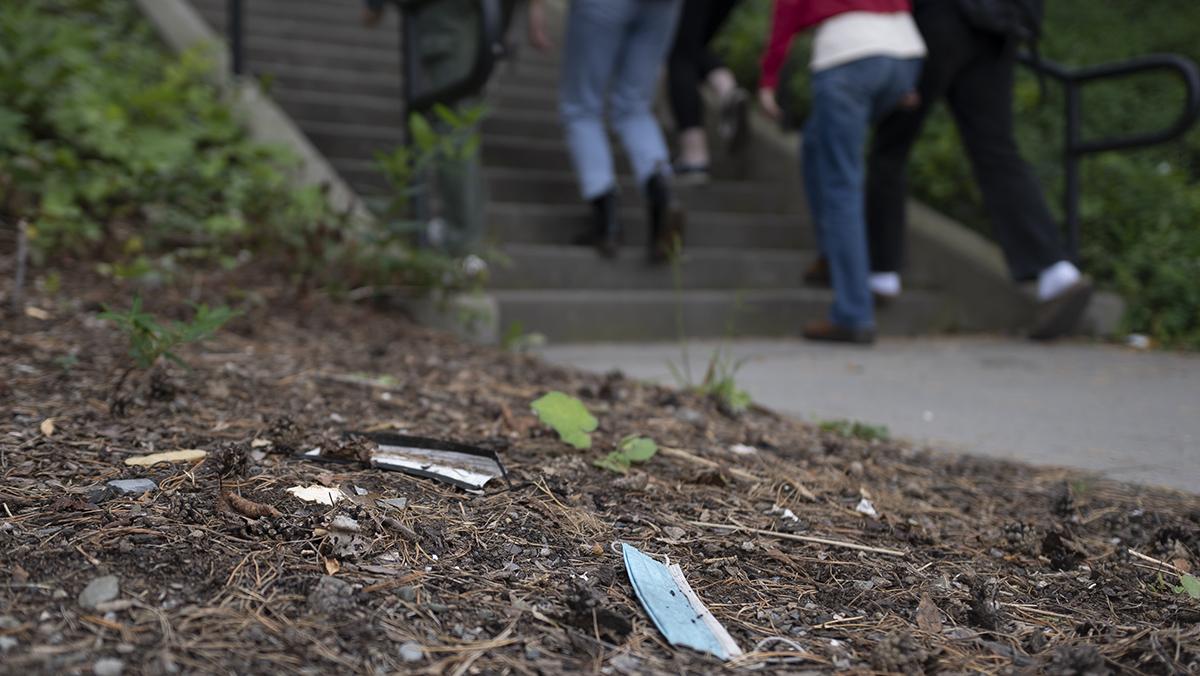 Increase in litter on campus leads to concerns