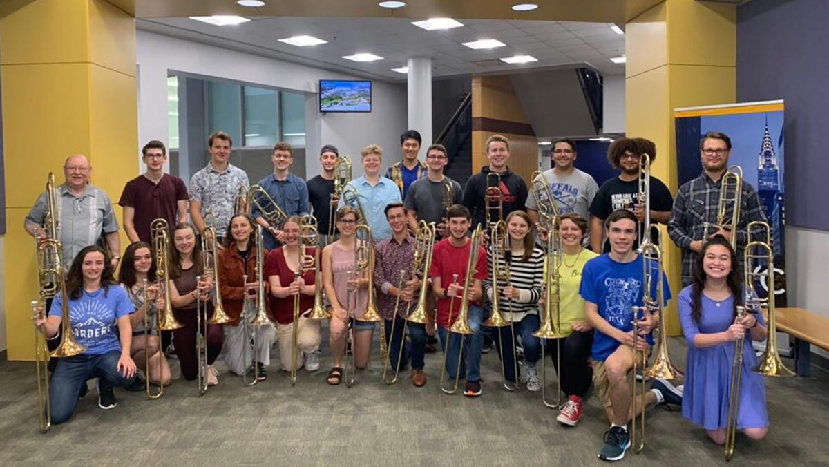 Campus community reflects on passing of trombone professor
