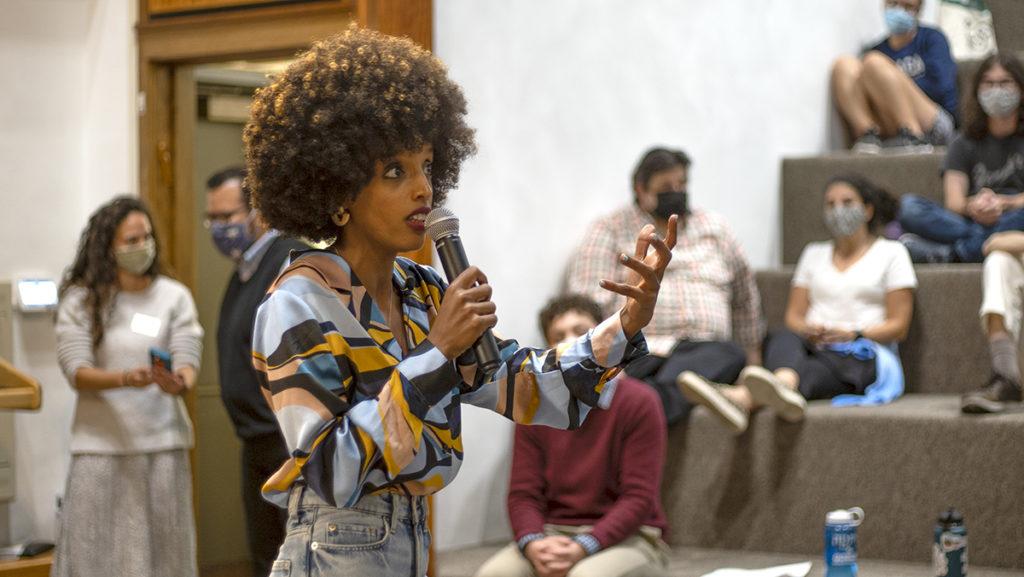 Ethiopian-Israeli+activist+and+social+media+influencer+Ashager+Araro+spoke+in+the+Muller+Chapel+on+Oct.+12%2C+hosted+by+Hillel+at+IC.