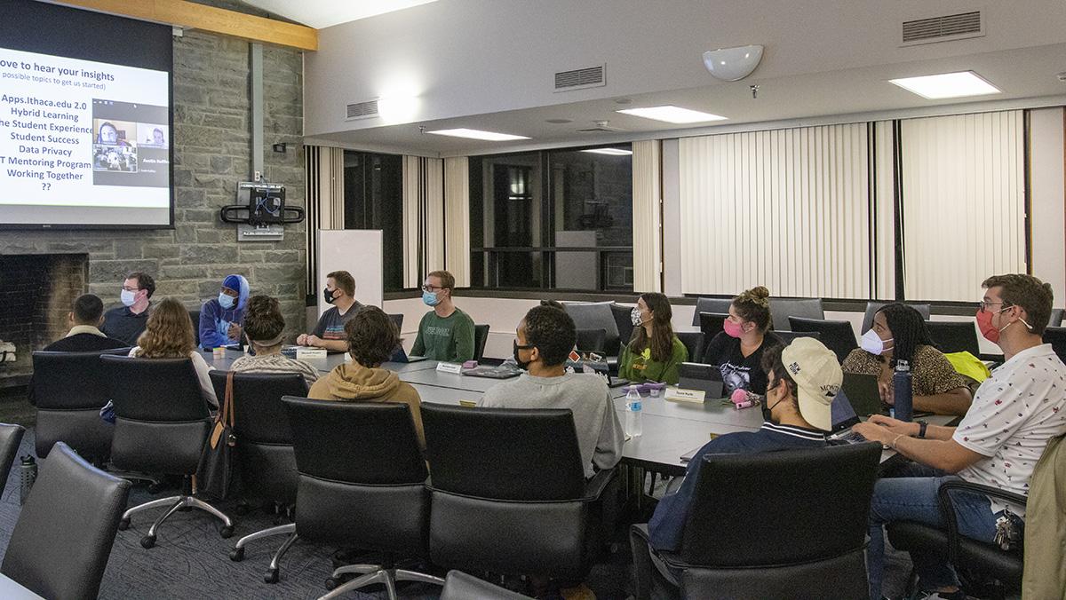 SGC meets with information technology to discuss academic year