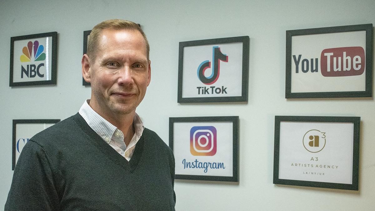 Professor signs to agency after becoming TikTok sensation
