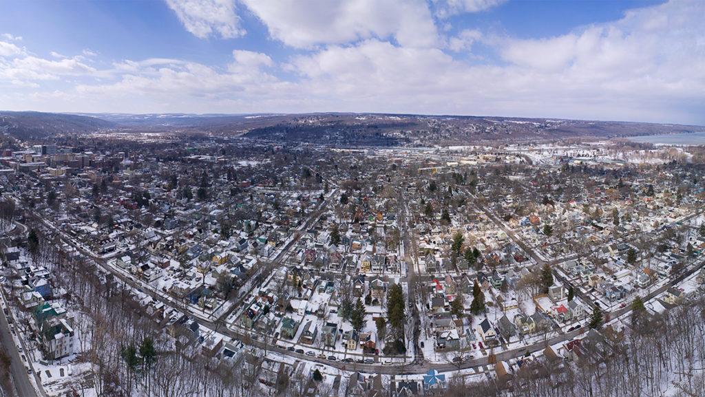 Students from Ithaca College and Cornell University account for roughly two-thirds of Ithaca’s population. College student populations throughout the state impact the census report, which in turn, affects local redistricting,