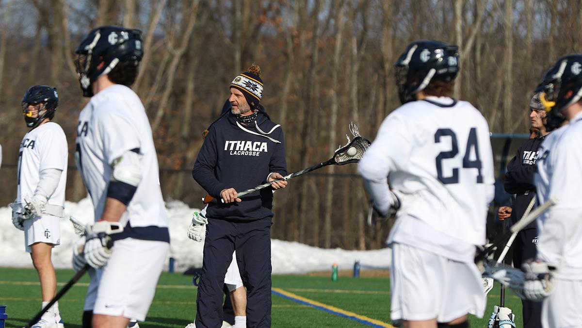 Men’s lacrosse coach reaches 350 career wins at IC