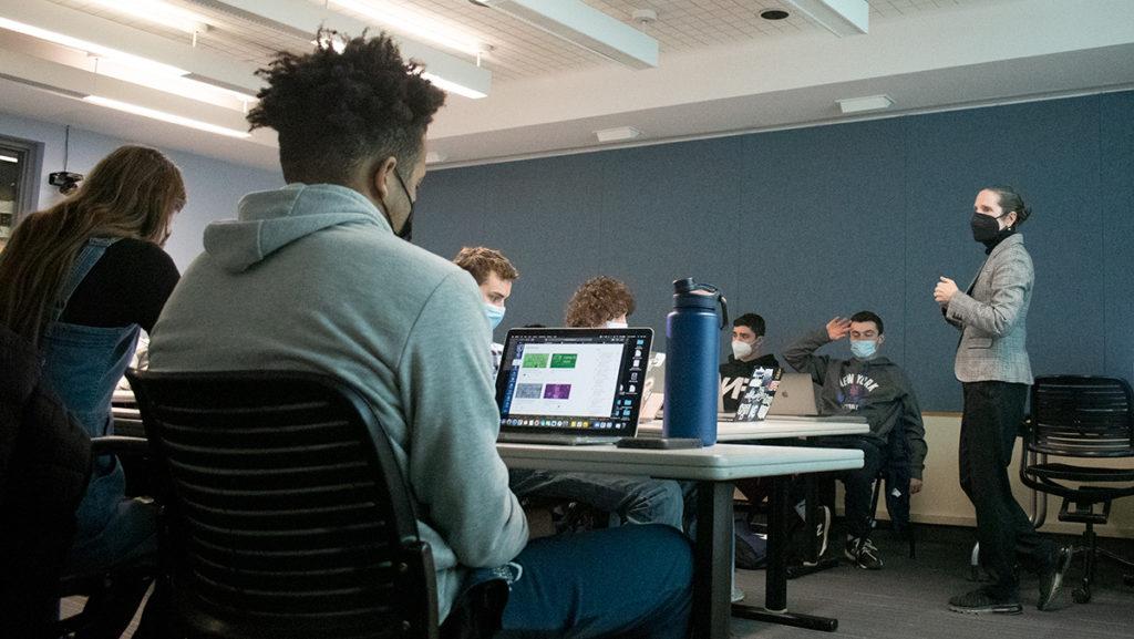 During Spring 2022, Ellen Staurowsky, professor in the Department of Media Arts, Sciences and Studies at Ithaca College, is teaching a new course titled Personal Branding for College Athletes.