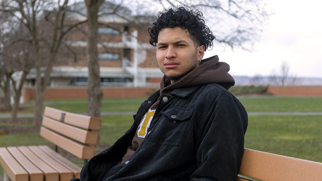 Junior Sebastian Santiago discusses why he feels disconnected from students at a predominantly white institution and what he has done to find a community of color. By getting involved with multicultural Greek life he has been able to express his way of life sincerely without assimilating into the typical white-American culture.