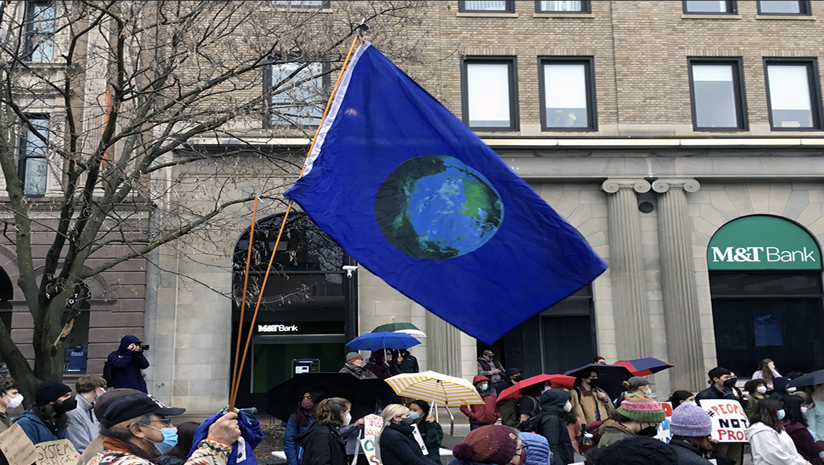 Climate Justice Protestors Call for Action