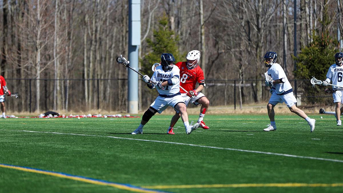 Men’s lacrosse’s seven-game win streak comes to an end