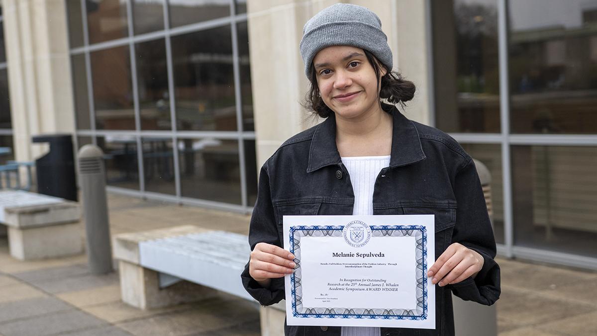 Q&A: IC student wins best oral presentation at Whalen Symposium
