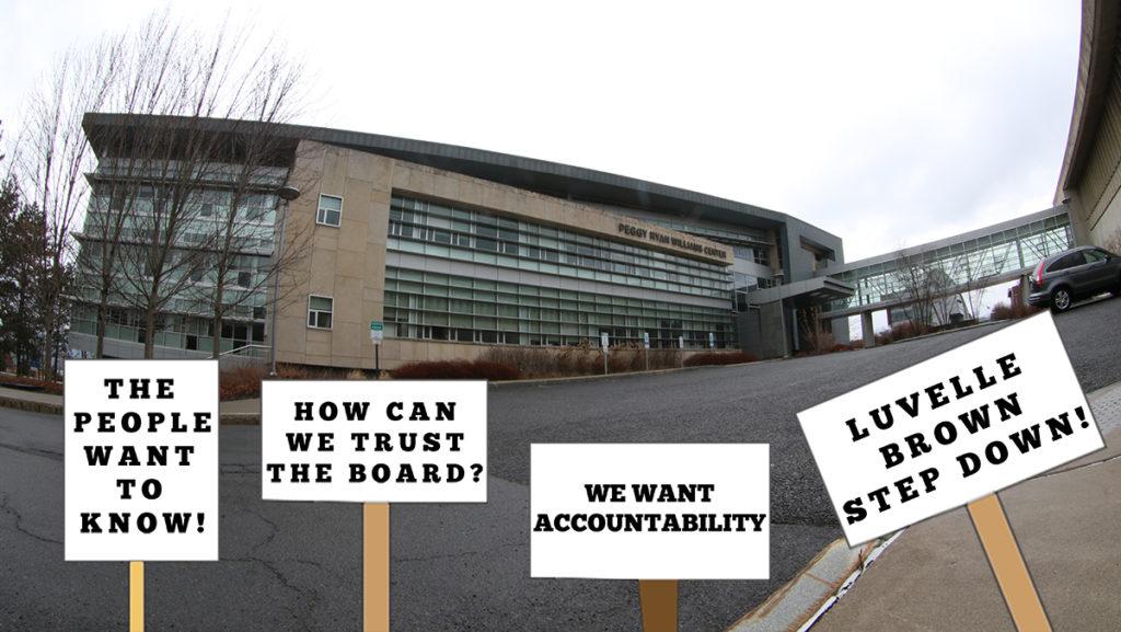 Since December 2020, current and former leadership at Ithaca College has been aware of credible abuse allegations leveled against trustee Luvelle Brown.
