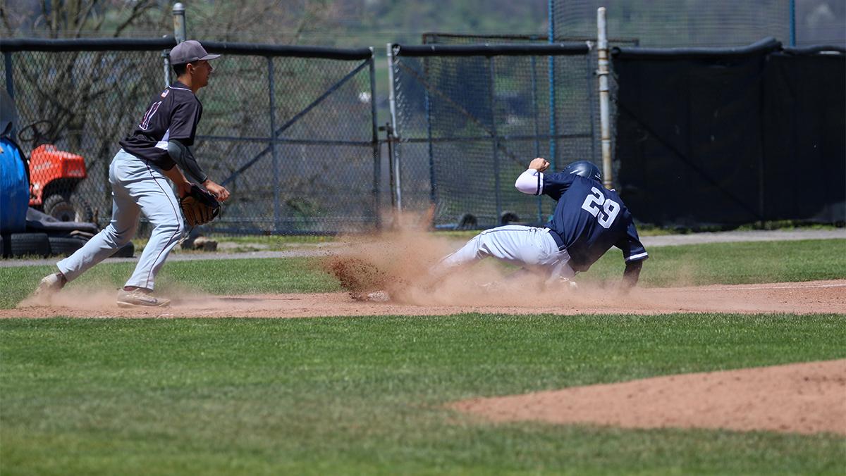 Baseball wins crossover series advancing to Liberty League Tournament