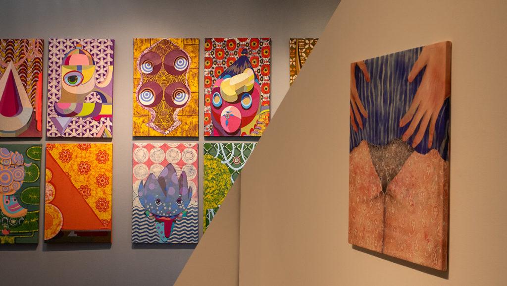 From Aug. 25-Oct. 12, Toby Barnes and Katerina Riesing's art will be displayed at the Handwerker Gallery. Barnes' show, titled "Batik Futuriste!" explores the traditional and modern forms of art. Riesing's show, titled "Well Worn," explores the parts of the human body and seeks to destigmatize the discomfort people feel when discussing it.