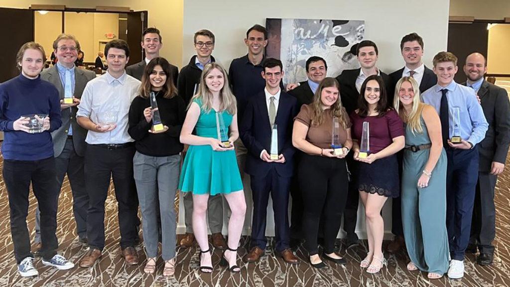 Ithaca College’s student-run television and radio stations, including ICTV,  WICB and VIC Radio, were given awards in multiple categories of the New York State Broadcasters Associations annual Excellence in Broadcasting Awards competition. 