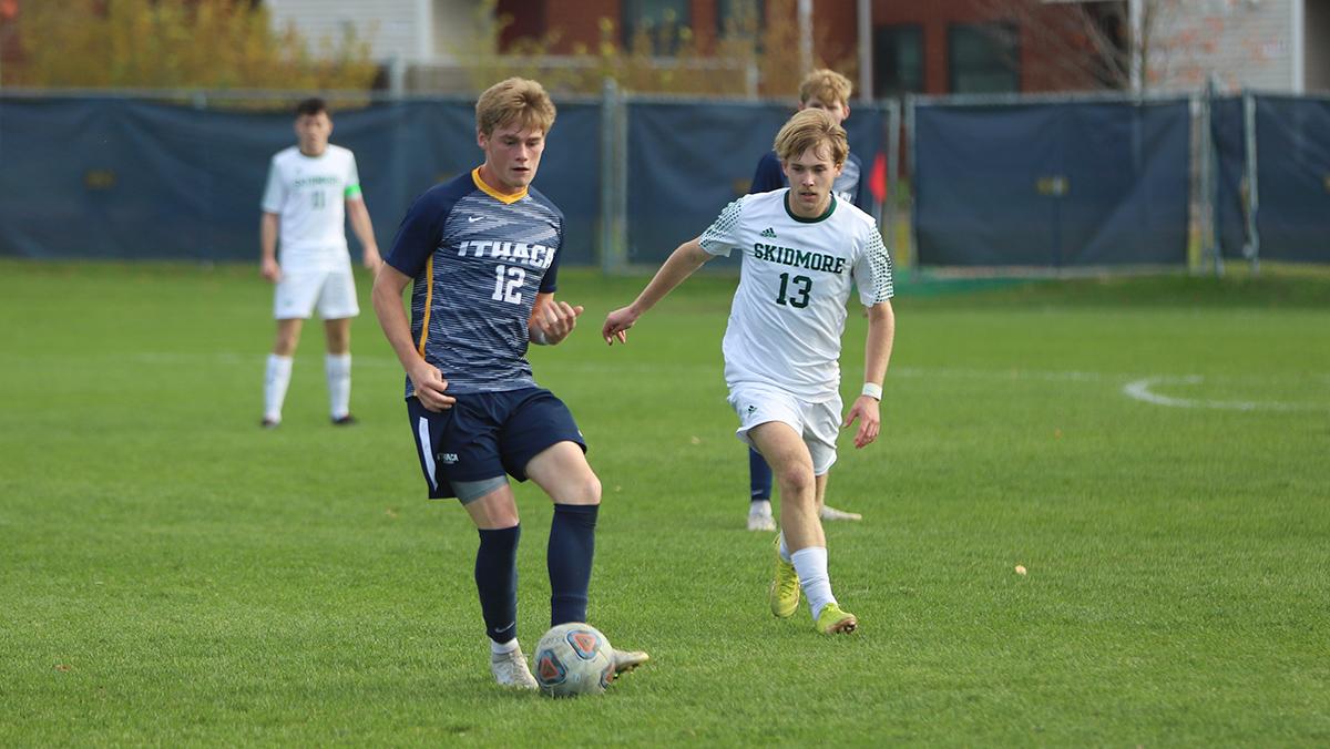 Men’s soccer plays to hard fought draw against Skidmore