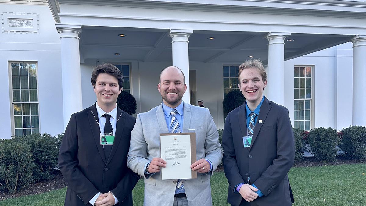 WICB and VIC radio attend College Radio Day at the White House