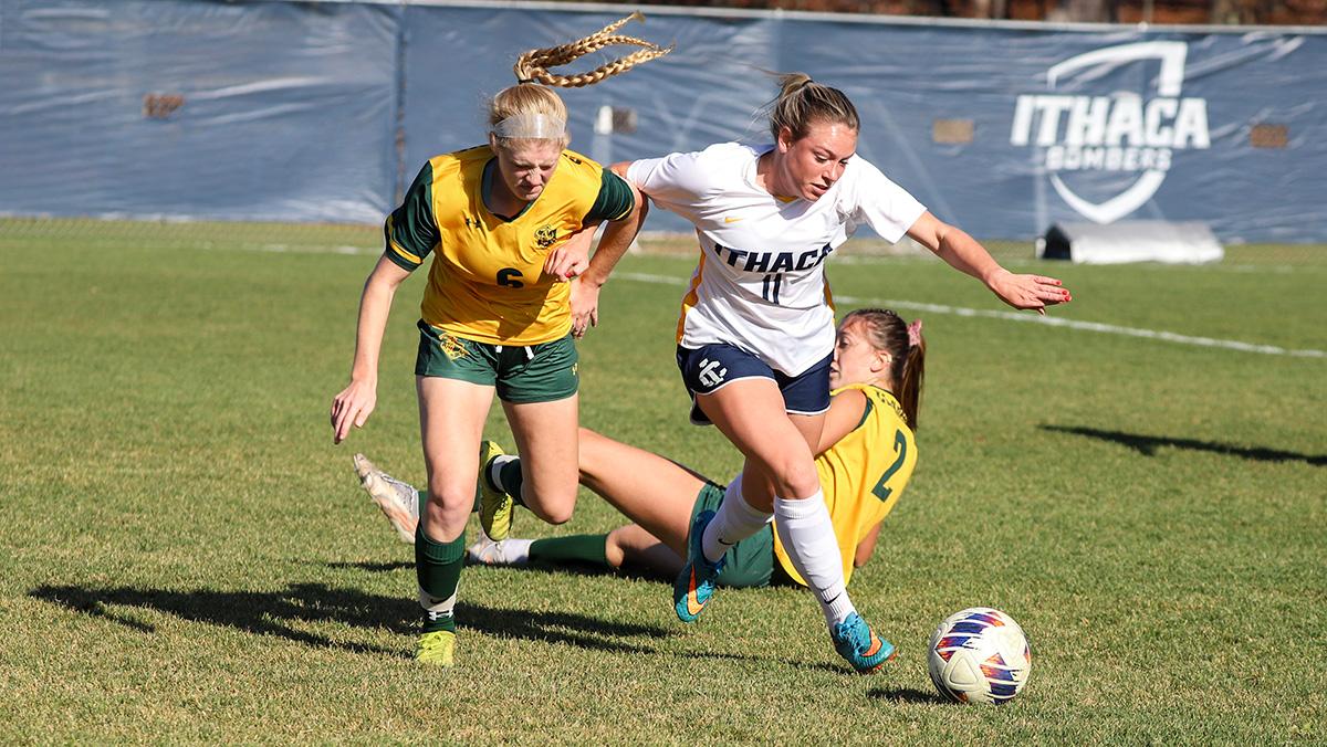 Women’s soccer advances to Liberty League championship with 1–0 win over Clarkson