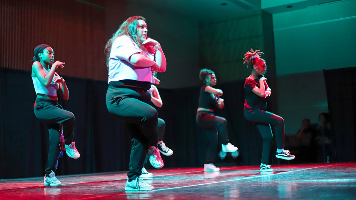 Student dance organizations boogie for books