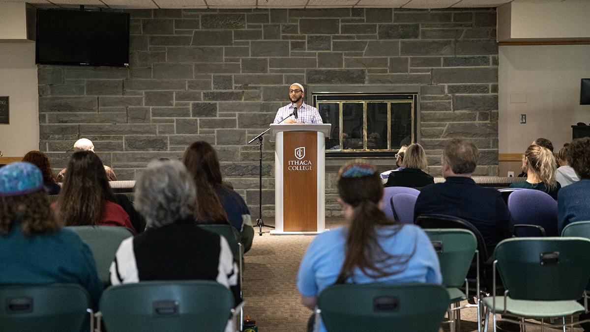 College community gathers to discuss acts of hate on campus