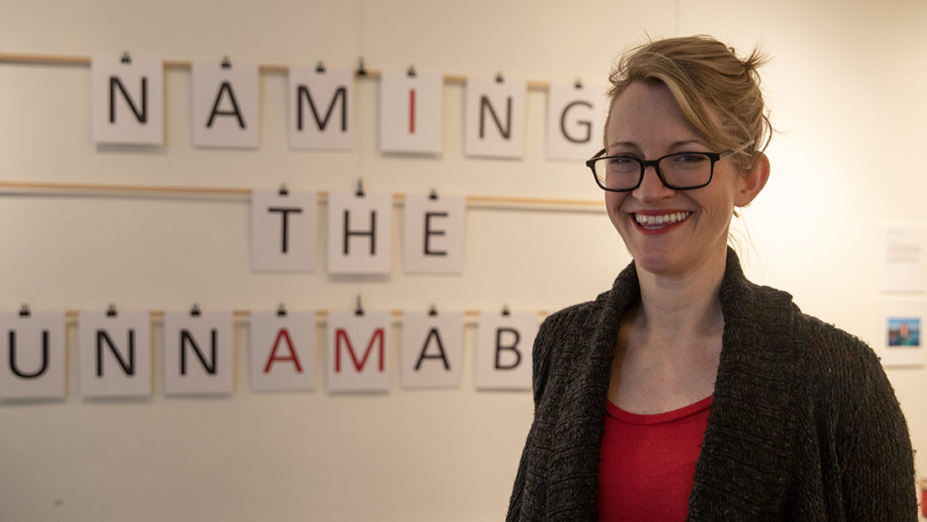 Local artist Bree Barton was inspired to create Naming the Unnameable Exhibit: Youth Stories of Resilience and Survival after talking with others about mental health.