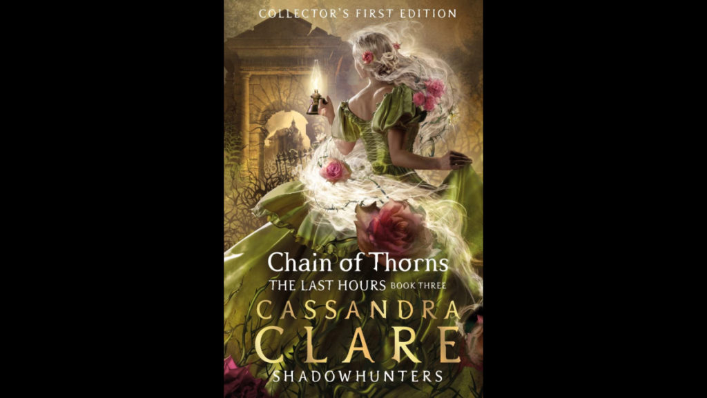 Chain of Thorns follows nine different characters within Cassandra Clares fantastical, demon-ridden world.