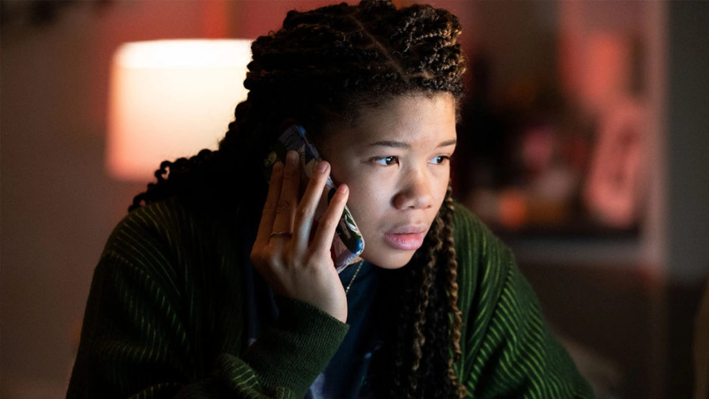 June (Storm Reid) finds herself diving deep into the mystery surrounding her mothers sudden disappearance in this partial sequel, partial spin-off of the thriller Searching.