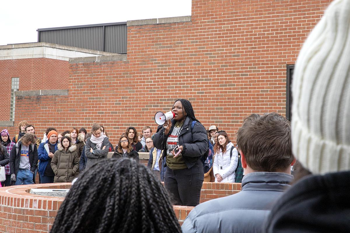 Sophomore Annabel Doamekpor shares the microaggressions she has experienced in various clubs and organizations on campus. Ariana Gonzalez Villarreall/The Ithacan