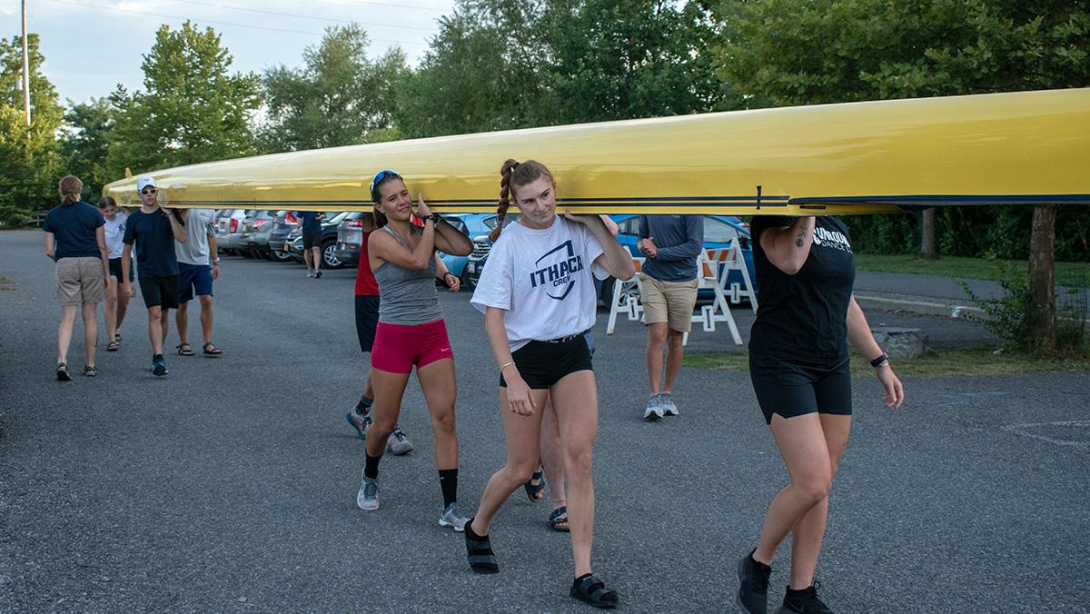 Ithaca College rowing teams bolstered by walk-on athletes