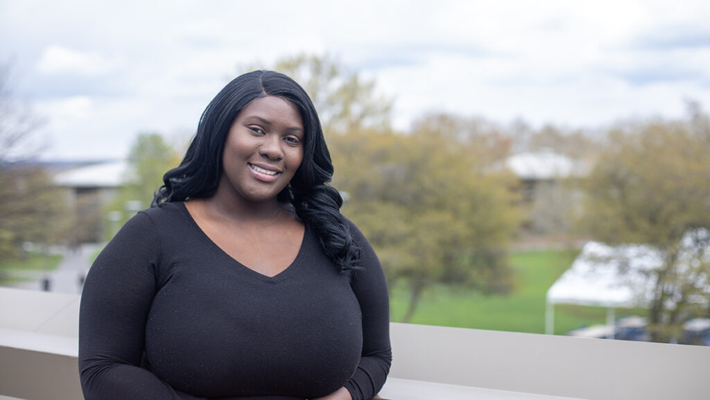 Mame Ndiaye, assistant director in the Office of New Student and Transition Programs, is also the founder of a diversity recruitment and student success company.