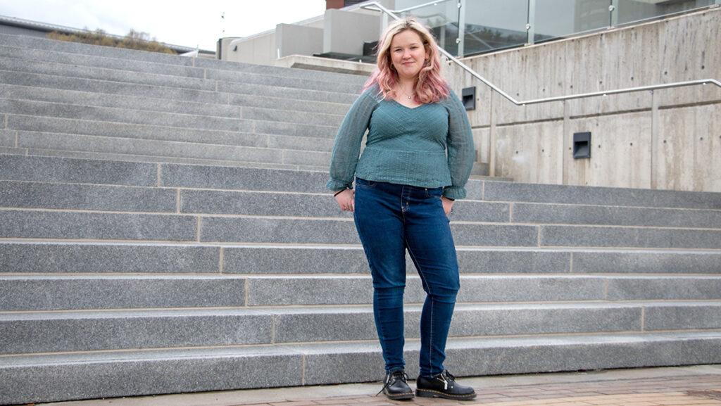 Senior Megan Handley thinks that accessibility for disabled students at Ithaca College is  not advanced. She is upset about the lack of sympathy toward disabled students’ needs.