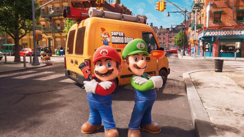 Mario (Chris Pratt) and Luigi (Charlie Day) team up on the big screen in the successful The Super Mario Bros. Movie.