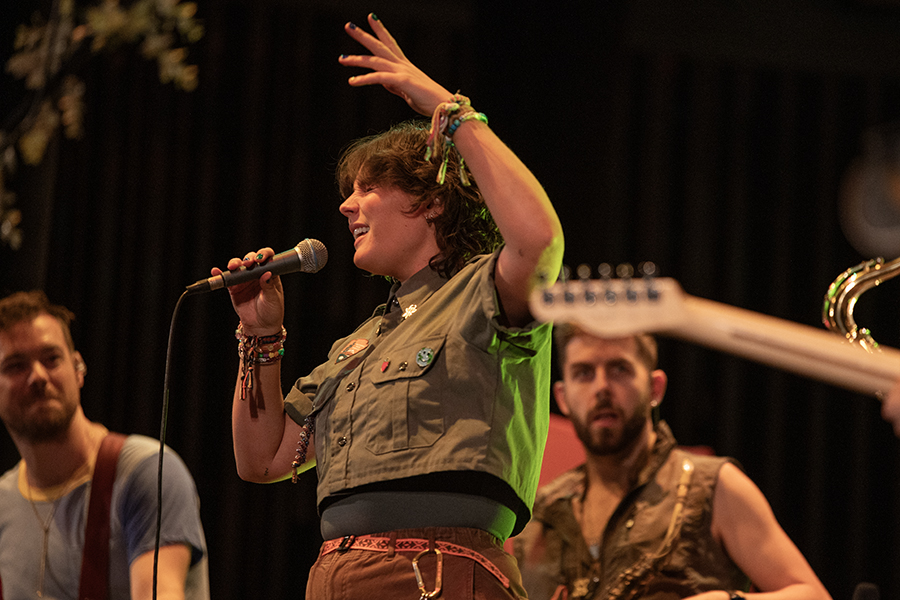 Sammy Rae & the Friends came to Ithaca Sept. 24 and played at the State Theater. The name of the bands new tour is Camp, bringing together the ideas of campiness and a summer camp feel to the stage. 