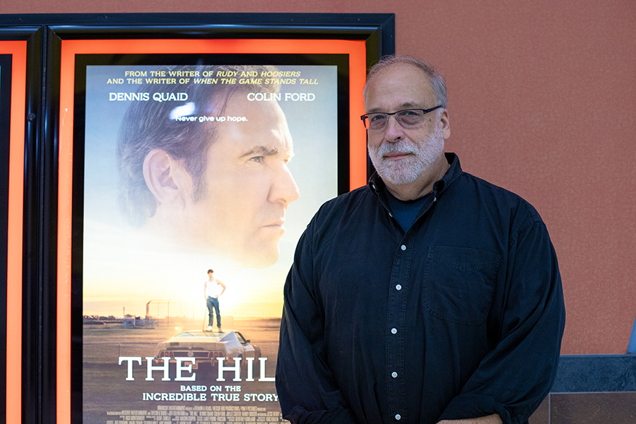 Carl+Mazzocone+81+showed+a+private+screening+of+The+Hill+starring+Colin+Ford+and+Dennis+Quaid+on+Sept.+5+at+Cinempolis.+Mazzocone+served+as+executive+producer+of+the+new+film%2C+which+he+called+a+nice+little+picture.