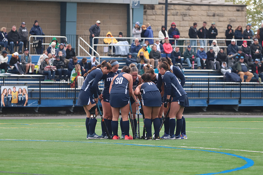During the 2023 regular season, the Ithaca College field hockey team boasted a perfect, 4–0, record in overtime play. The Bombers earned post-regulation victories over the University of Scranton, Skidmore College, SUNY New Paltz, and the University of Rochester.